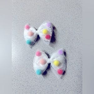 Hair bows set (two)